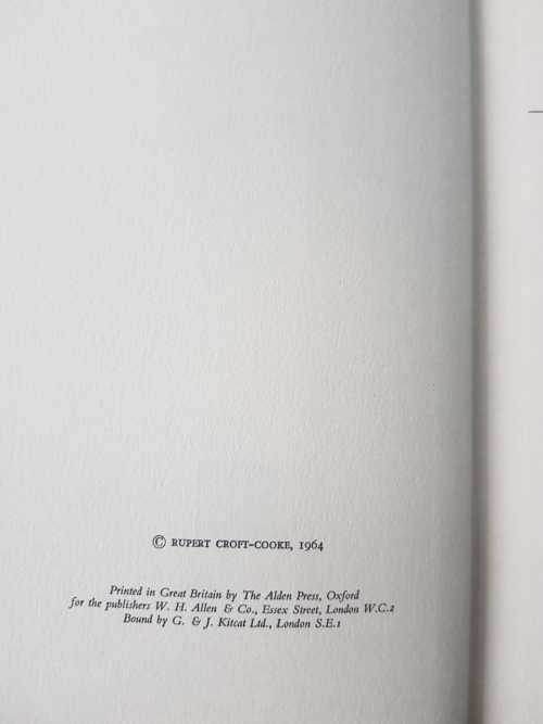 The Wintry Sea, First Edition by Rupert Croft-Cooke.