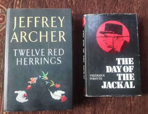 Twelve Red Herrings AND The Day of the Jackal First Editions