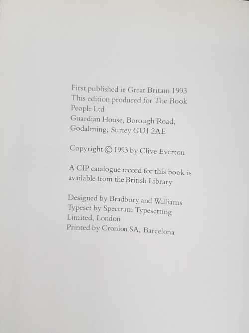 The Embassy Book of World Snooker, First Edition by Clive Everton