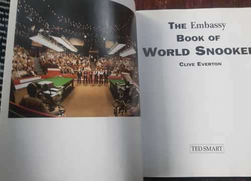The Embassy Book of World Snooker, First Edition by Clive Everton