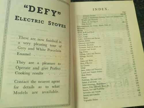 Victoria League - Cookery Book (Durban)  Forward by Her Grace, The Duchess of Devonshire