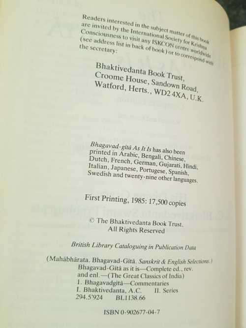 Bhagavad Gita AND A Life of the Budda