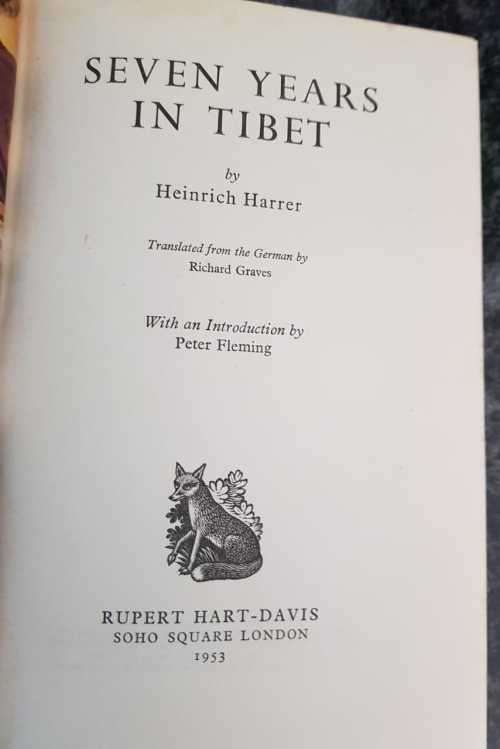 Seven Years in Tibet AND Tibet is my Country, First Editions