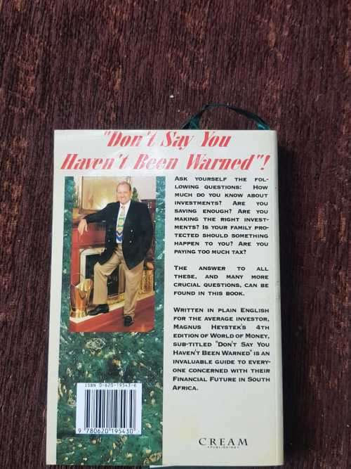 Magnus Heystek, World of Money, Signed Copy!  First Edition