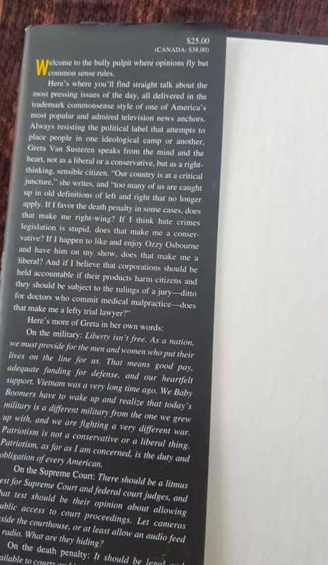 My Turn at the Bully Pulpit, First Edition by Greta Van Susteren and Elaine Lafferty