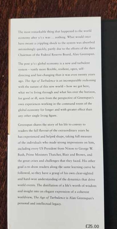 Alan Greenspan, The Age if Turbulence, Adventures in a New World    AND   Bill Gates, The Road Ahead