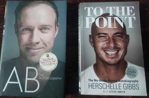AB Devilliers AND Herschelle Gibbs, Signed copy