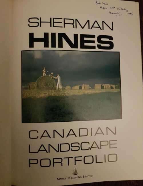 Sherman Hines Signed  Canadian Landscape Portfolio