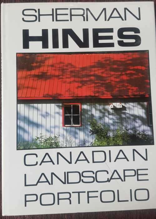 Sherman Hines Signed  Canadian Landscape Portfolio