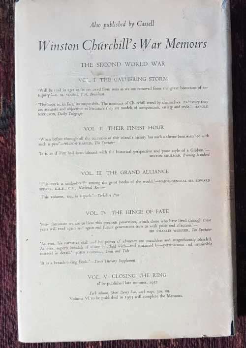 Churchill, The War Speeches, First Edition compiled by Charles Eade
