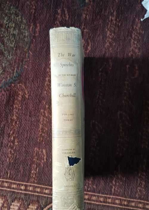 Churchill, The War Speeches, First Edition compiled by Charles Eade