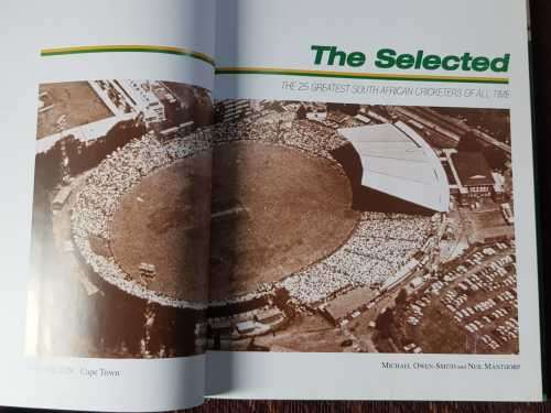 Cricket, The 25 Greatest South African , First Edition