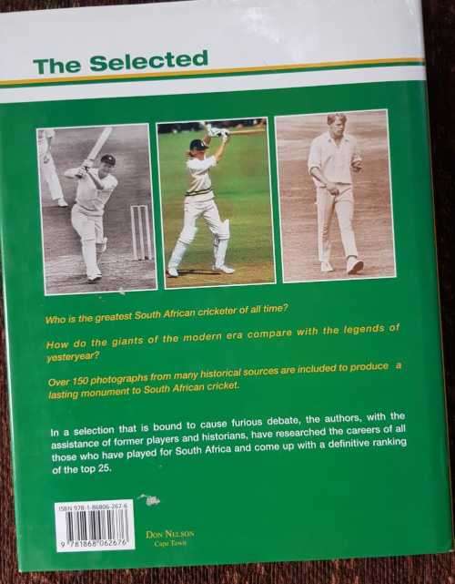 Cricket, The 25 Greatest South African , First Edition