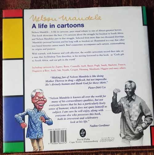 Mandela, A Life in Cartoons AND A Spooks Progress (F.W. De Klerk), First Editions