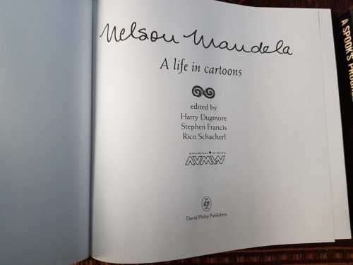 Mandela, A Life in Cartoons AND A Spooks Progress (F.W. De Klerk), First Editions