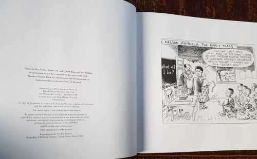 Mandela, A Life in Cartoons AND A Spooks Progress (F.W. De Klerk), First Editions