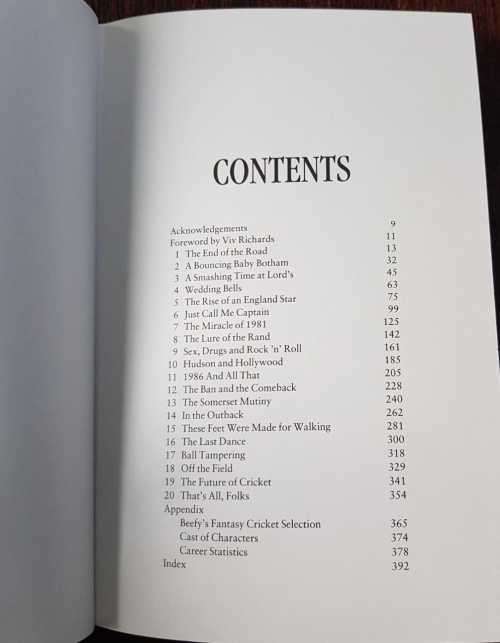 Botham, First Edition - Autobiography