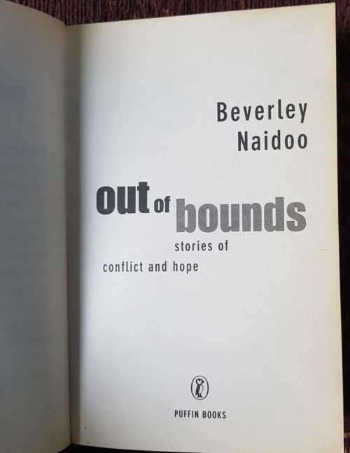 South Africa, Reasons to Believe, Signed copy ! AND Out of Bounds, First Editions