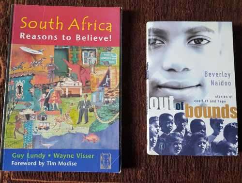 South Africa, Reasons to Believe, Signed copy ! AND Out of Bounds, First Editions