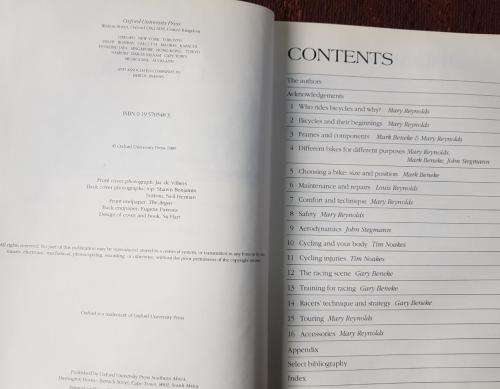 The Lore of Cycling, First Edition by Mark Beneke, Gary Beneke, Tim Noakes and Mary Reynolds