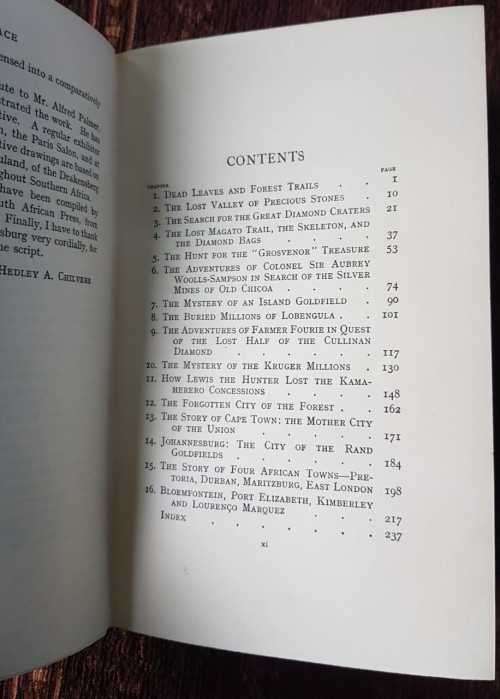 The Seven Lost Trails of Africa, First Edition by Hedley A. Chilvers