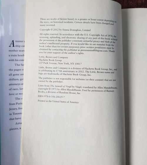 Astray, First Edition by Emma Donoghue