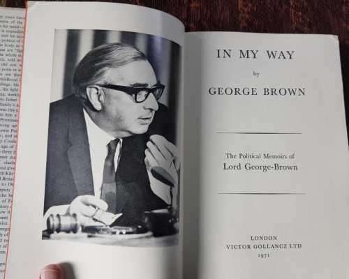 George Brown, First Edition,
