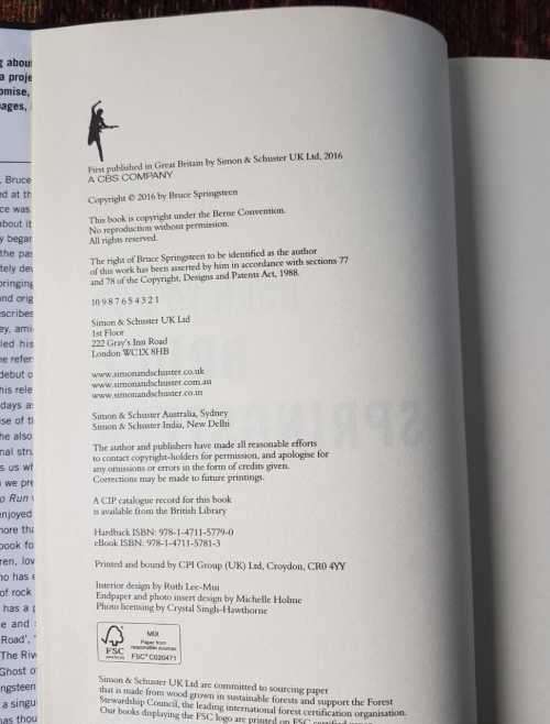 Bruce Springsteen, First Edition, Born to run.
