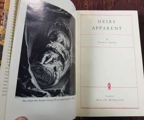 Heirs Apparent, First Edition by Thomas Sidney.
