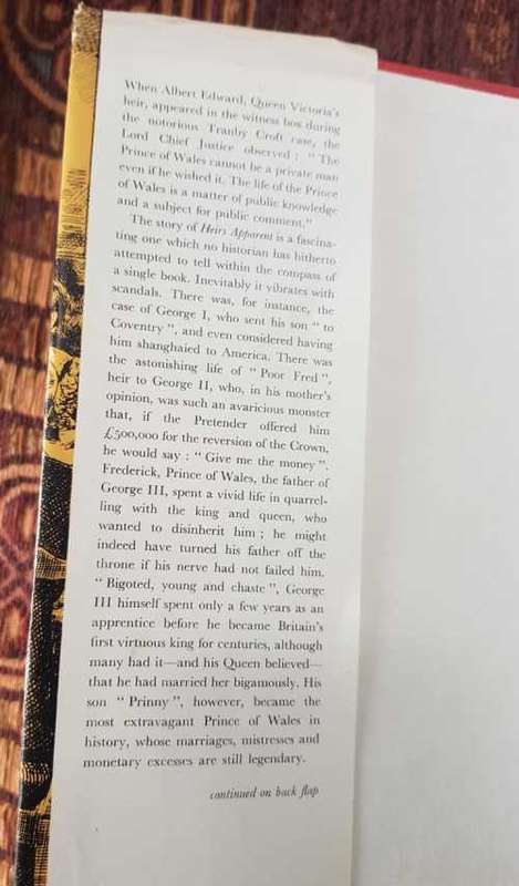 Heirs Apparent, First Edition by Thomas Sidney.