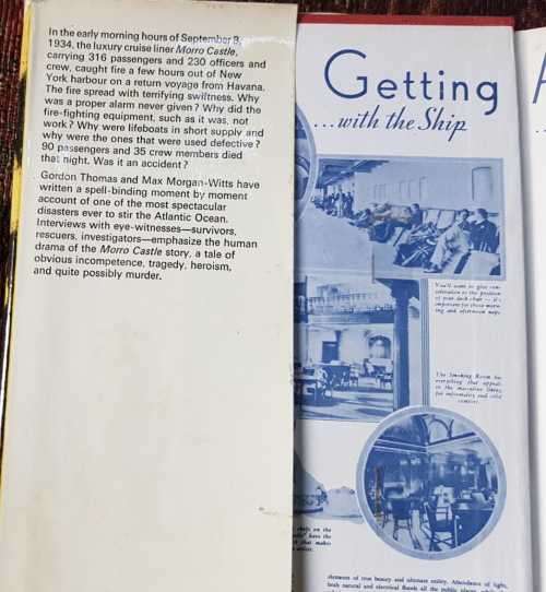 The Strange Fate of Morro Castle, First Edition by Gordon Thomas and Max Morgan-Witts