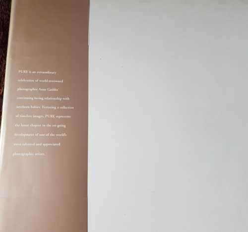 Anne Geddes Pure First Edition Hardcover Coffee Table Book Size