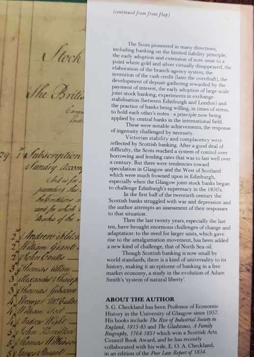 Scottish Banking, A History 1695-1973 by S. G. Checkland.