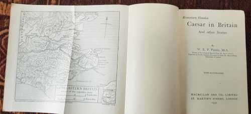 Caesar in Britain and other stories, by W. E. P. Pantin  1930