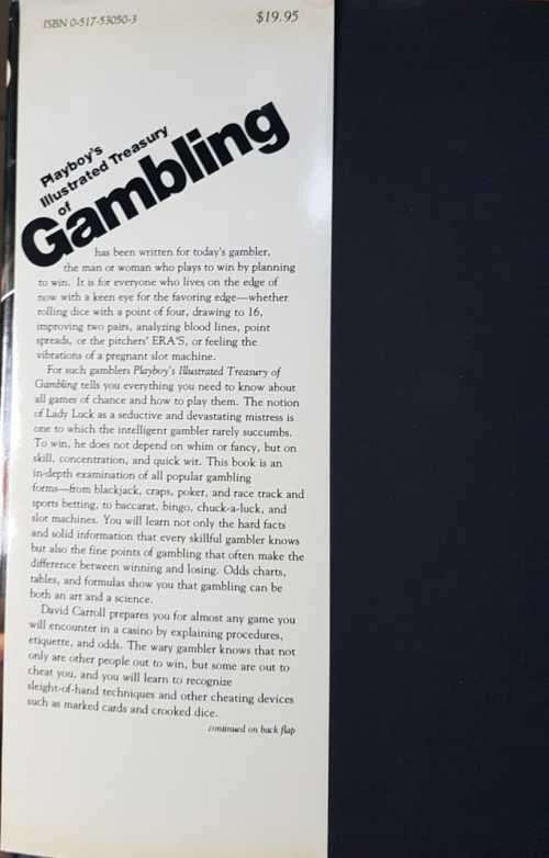 Playboys illustrated Treasury of Gambling