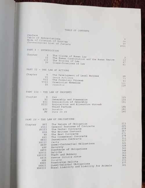 Textbook of Roman Law, by J.A.C. Thomas