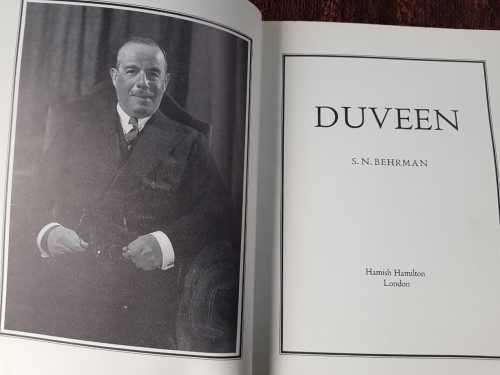 Duveen, First Edition by S N Behrman
