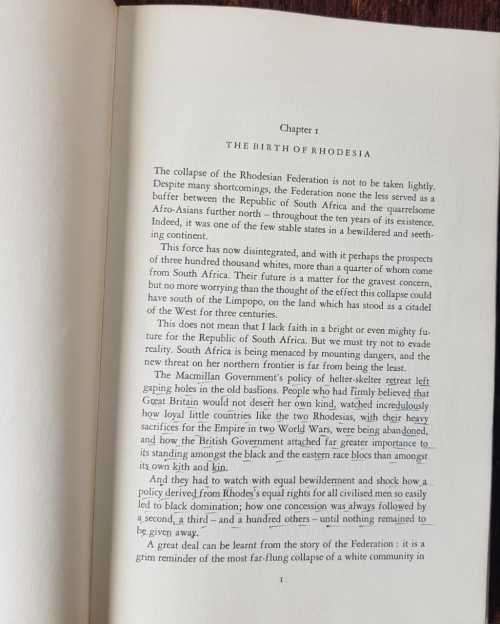The Crime of being White, First Edition by Guy Van Eeden, 1965.  the birth of Rhodesi