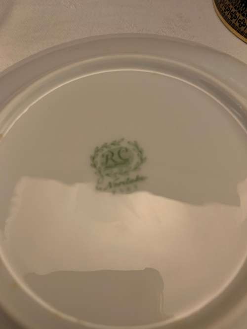 Noritake Tea Cup, saucer and cake plate