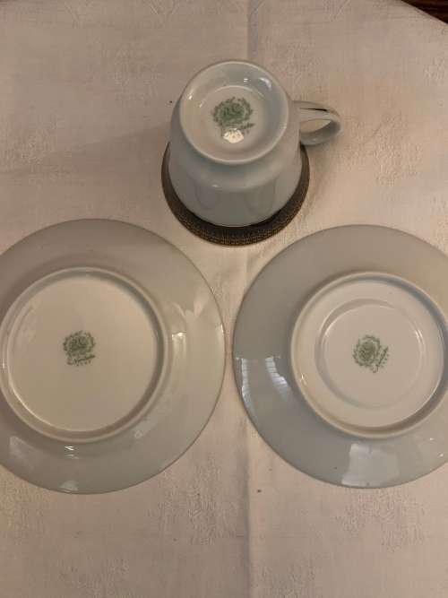 Noritake Tea Cup, saucer and cake plate
