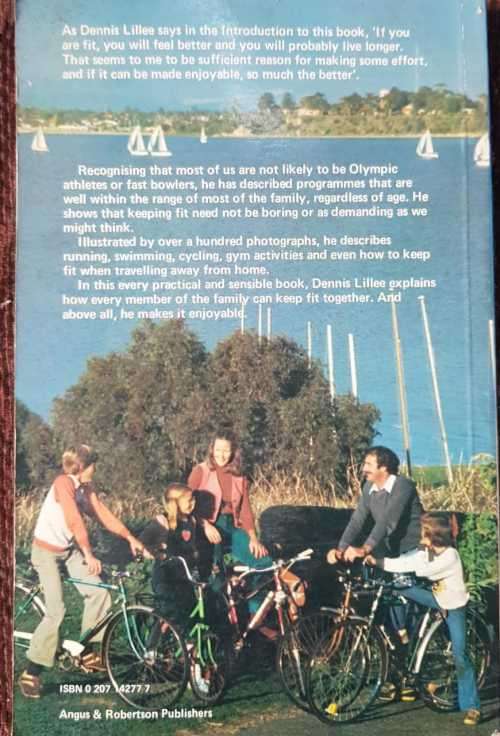 Dennis Lillees book of Family Fitness, RARE !