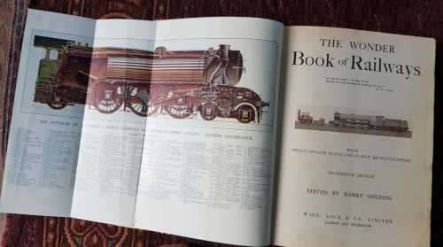 The Wonder Book of Railways by Harry Golding.