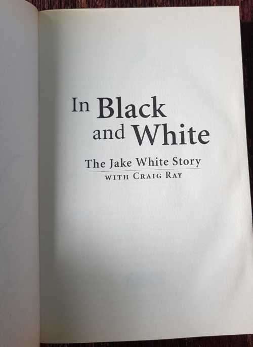 MAC and In Black and White, Signed!  First Editions