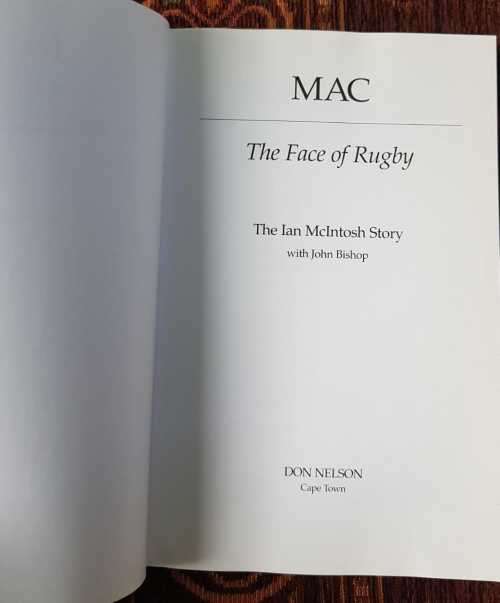 MAC and In Black and White, Signed!  First Editions