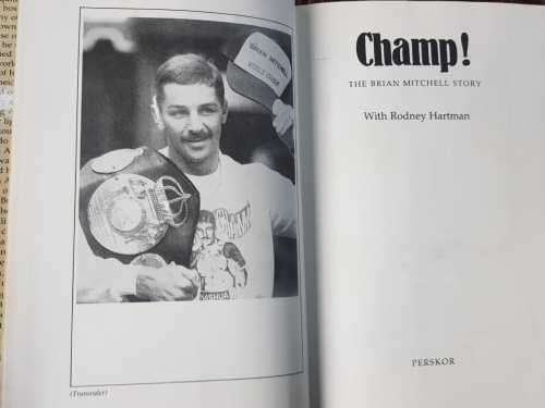 Brian Mitchell Story, Champ, First Edition,