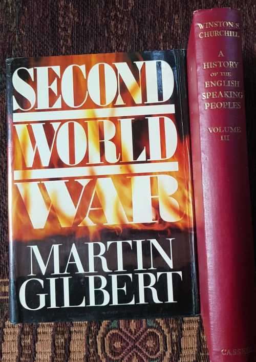 A History of the English Speaking People AND The Second World War