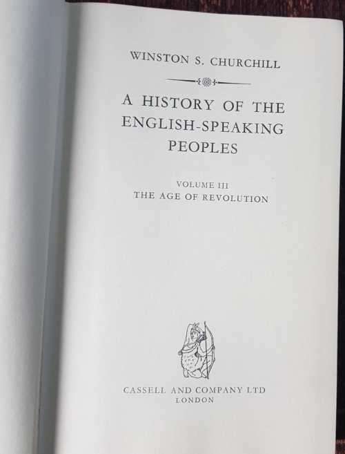 A History of the English Speaking People AND The Second World War
