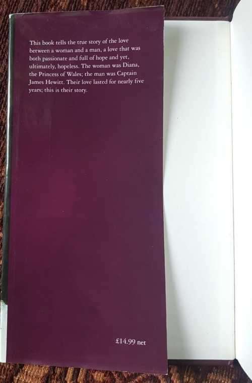Princess Diana, Princess in Love, First Edition by Anna Pasternak.