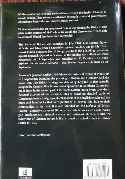 WW II    Invasion - First Edition by Martin Marix Evans