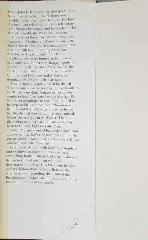 Lee Harvey Oswalds - Marina and Lee by Priscilla Johnson McMillan